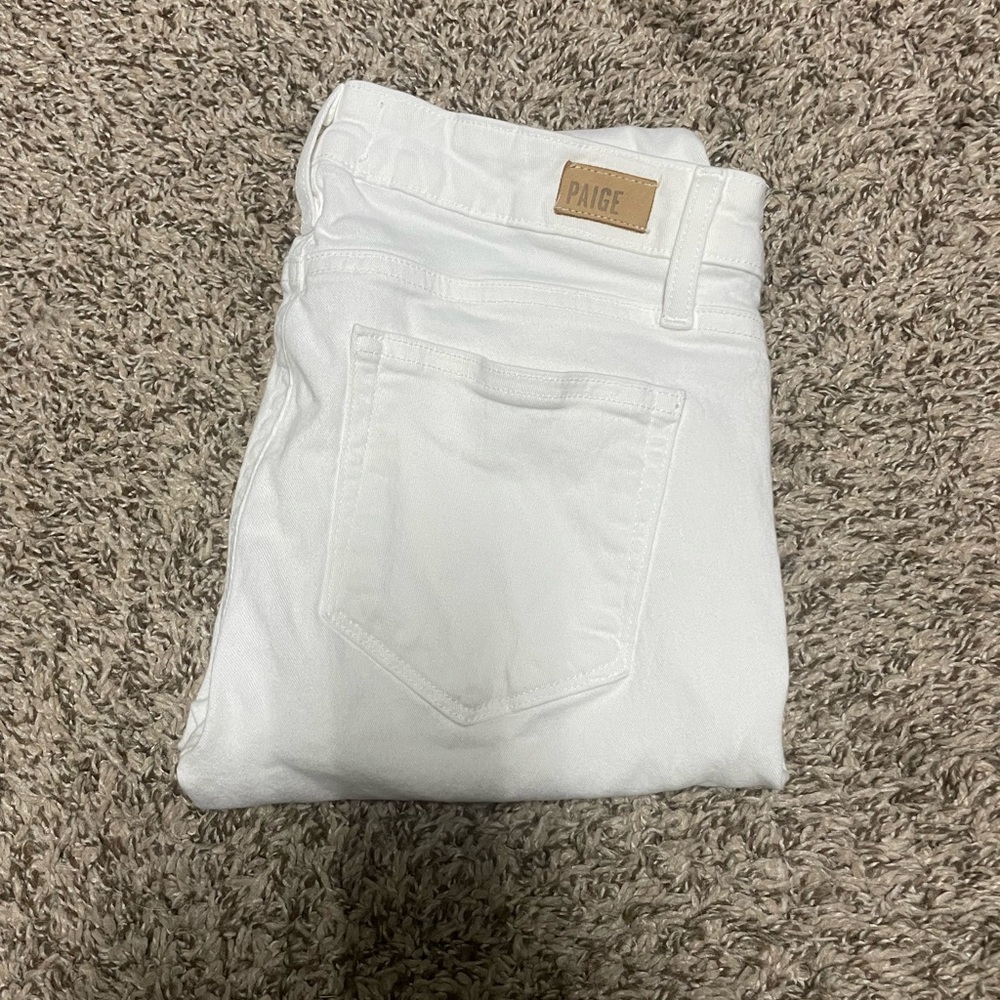 White PAIGE Womens pants- size 27
